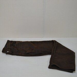 Adriano Goldschmied  corduroy brown  34 pants straight leg made in USA